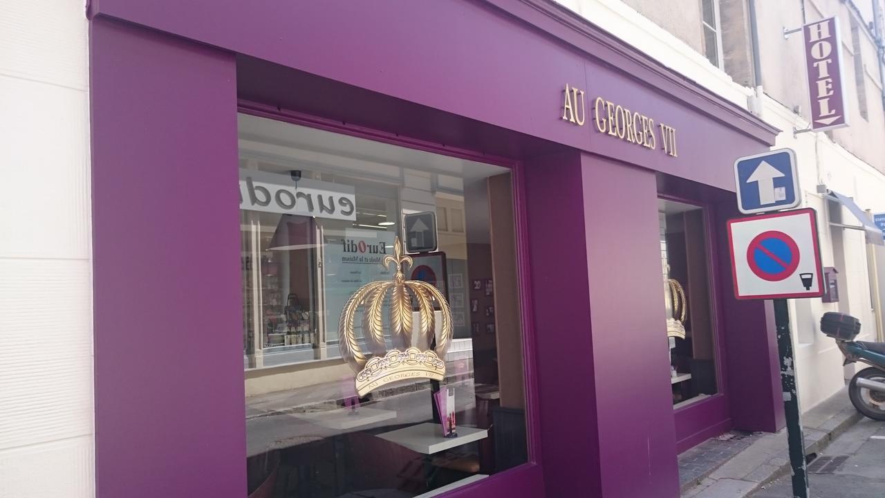 Hotel Au Georges VII Bayeux Exterior foto